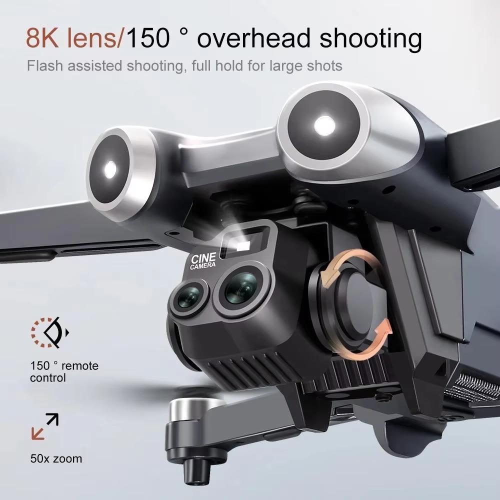New Original V600 RC Drone Professional HD ESC Dual Cameras Optical Flow Long Battery Life WIFI FPV Obstacle Avoidance  Quadcopter Toy Gift