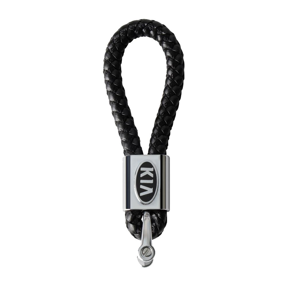 3D Metall Leder Auto Schlüsselanhänger Schlüsselring Zubehör Für Kia Rio Ceed Sportage Cerato Soul Sorento K2 K3 K5 Picanto Optima xmwcj44