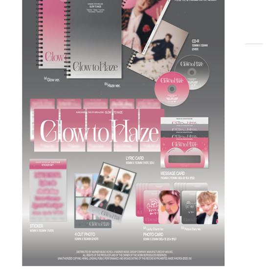 KANG DANIEL 6th Mini Album - Glow to Haze [Photo Book Ver.] - Release date  2025-06-16