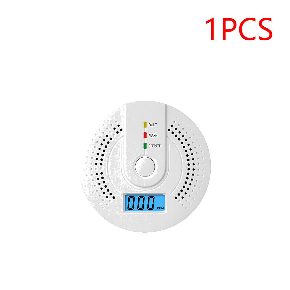Независимый датчик CO-сигнализации Детектор сигнализации угарного газа Высокочувствительный предупреждающий ЖК-дисплей CO-сигнализация с UL2034 для дома