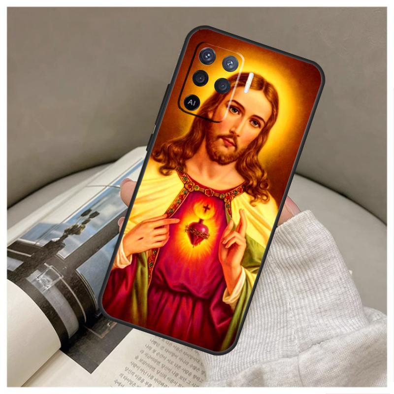 Faith Christian Religious Jesus Case For OPPO A96 A76 A16 A54 A74 A94 A98 A78 A5 A9 A15 A17 A77 A52 A72 A53S A57S A79 Cover