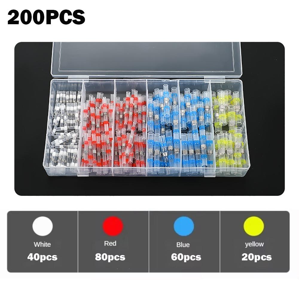 Heat Shrink Terminals Insulating Heat Shrinkable Sleeve Waterproof Boxed Solder Sleeve Solder Bar