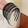 Strass Nicht-Rutsch-Haarband Hohe Schädelkrone Ausgefranste Haare Finishing-Haarband Gesichtswaschen Vielseitige Haaraccessoires