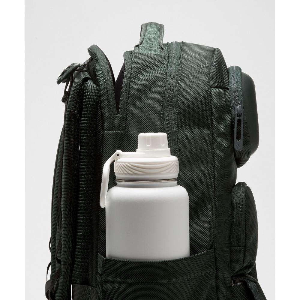 Lululemon Cruiser Backpack 26l  Updated Rainforest Green Graphite Grey