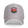 Multifunction Angola Flag Shield Sandwich Baseball Cap Unisex Sports Casual Caps Golf Hat Fishing Outdoors