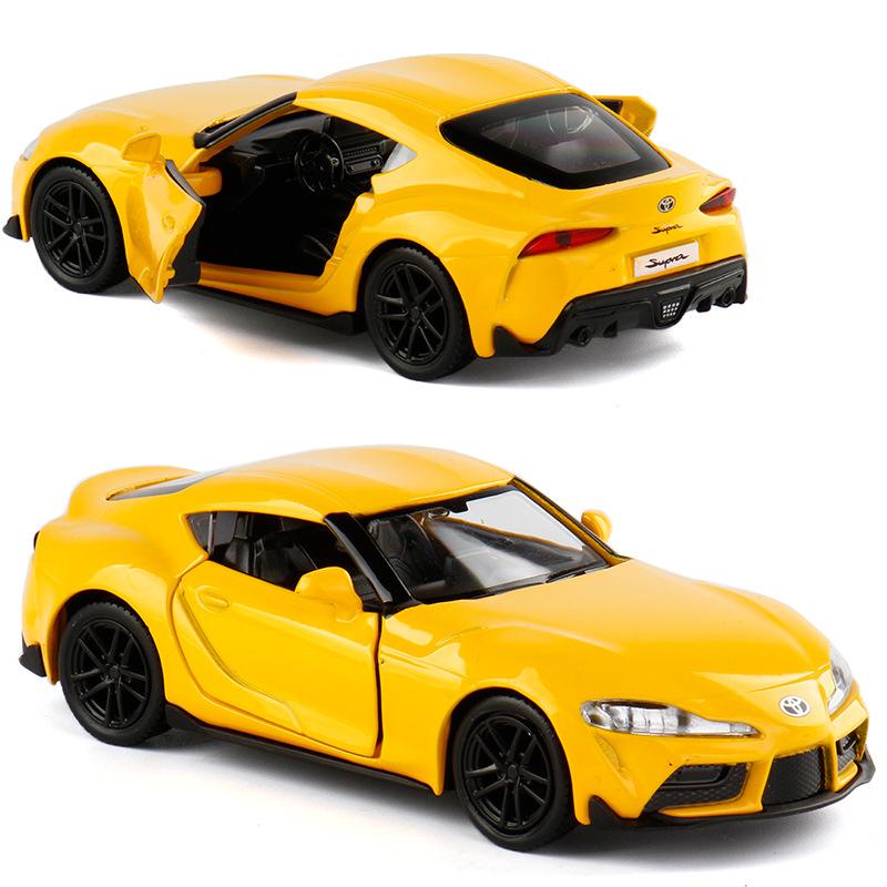 Fast & Furious JDM 2020 Toyota GR Supra Supersportwagen Simulation Diecast & Spielzeugfahrzeug RMZ city 1:36 Legierungs-Automodell-Geschenke für Kinder