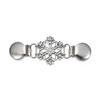 Vintage Cardigan Duck DIY Clip Pin Women Shawl Blouse Collar Sweater Scarf Clasp Charm Shiny Rhinestone Pin Gift for Ladies
