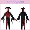 Fraye's Scary Horror Movie Killer Evil Clown Costume For Halloween Party
