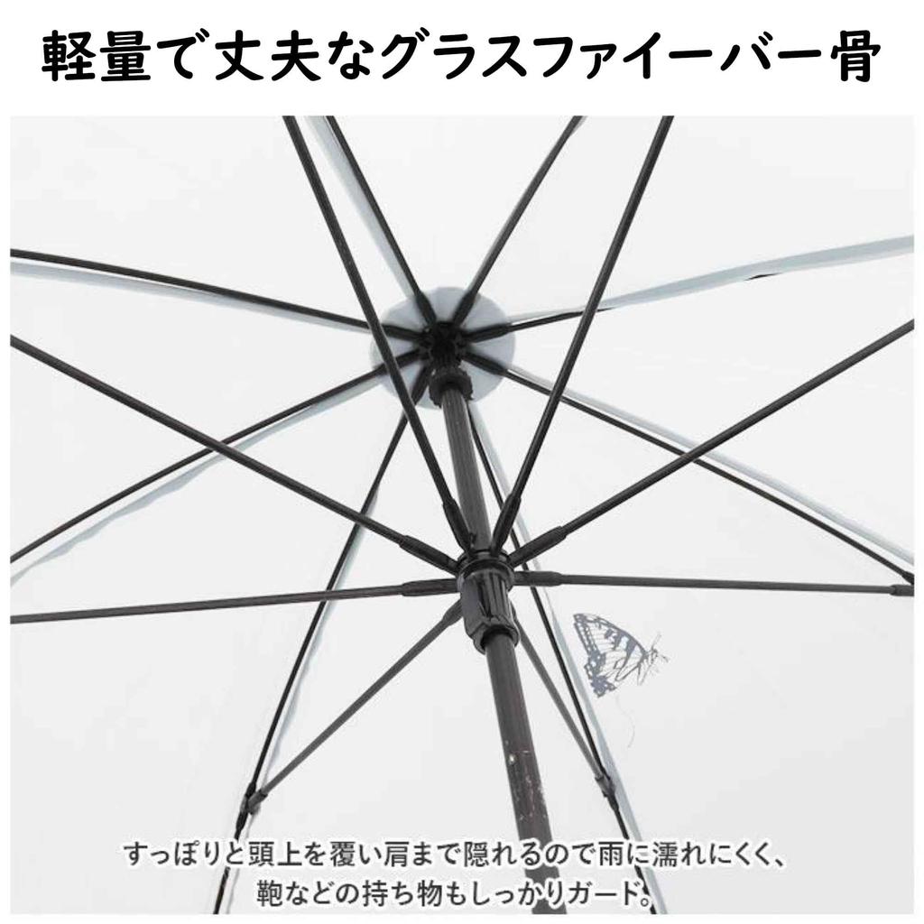Basic Standard Long Umbrella for Large Manual Fiberglass Cute Cat Beige Women, Dome-Shaped, 65cm, Lightweight, Opening, Durable, Windproof, Ribs,