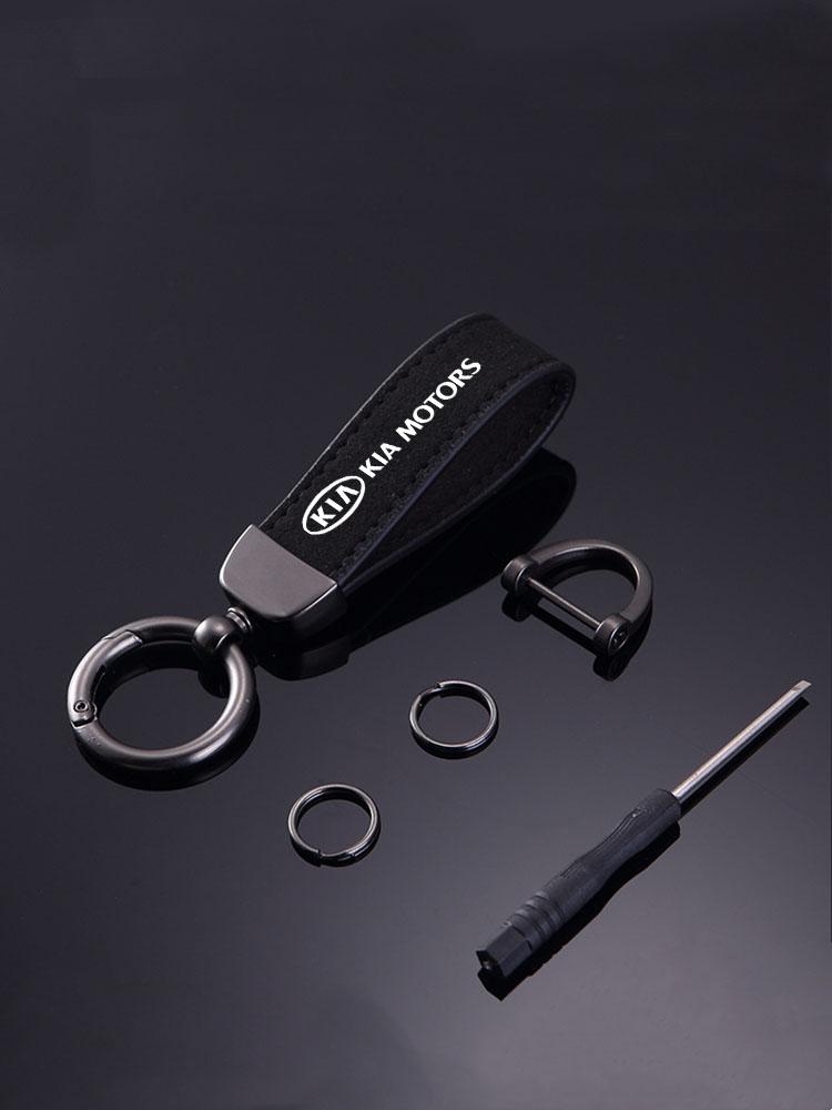 Mode Auto Sleutelhanger Zakelijk Cadeau Mannen Vrouwen Sleutelhangers Voor KIA KN K3 K5 Sportage Rio Sorento Picanto Ceed RIO 2 3 4 Accessoires nvhs30