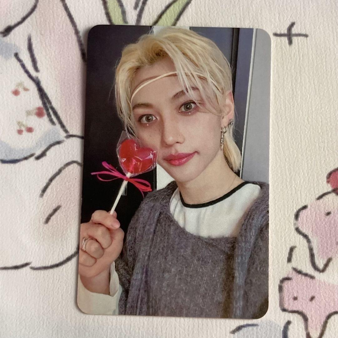 

[USED] StrayKids Felix Raku-star Winning Streaming Trading Card