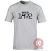 Made In 1972 TShirt Birthday Celebration Funny Party Present Gift Teeshirt