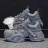 Thick Soled Mesh Dad Shoes, Women's 2025 Summer New Versatile Thin Style, Small and Popular Breathable Sports and Leisure Shoes