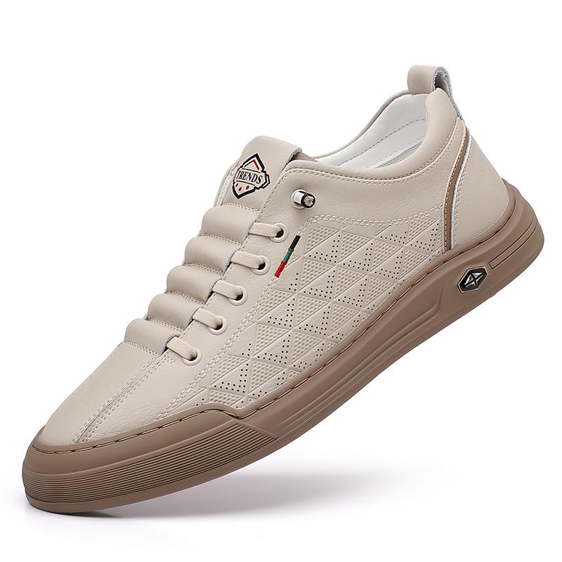 Jugend Neueste Trend Leder Freizeit Board Schuhe Schnürschuhe Oxford Schuhe Outdoor Joggen Büro Herrenschuhe Sneaker Tênis Masculino