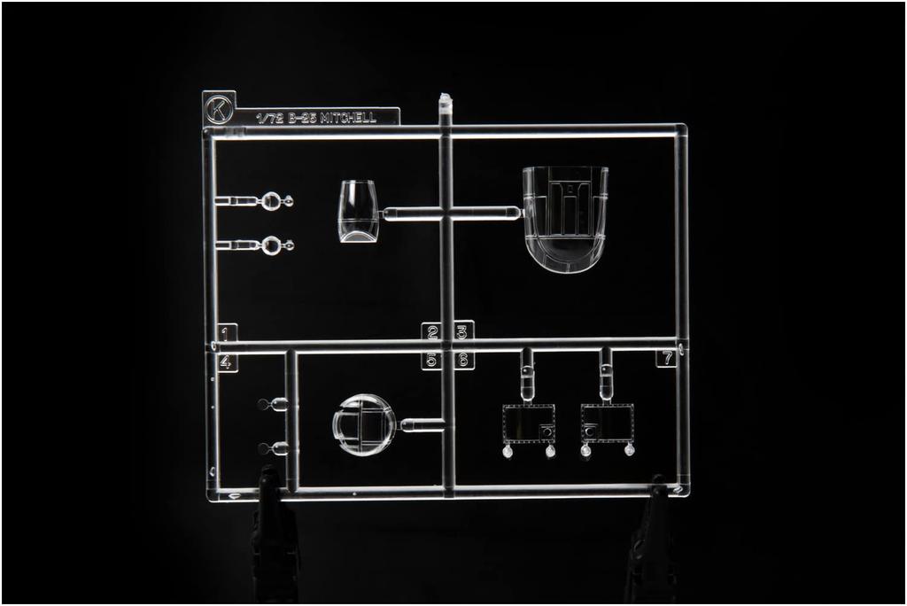 Eduard 1/72 Profipack US Army Air Forces B-25J Mitchell Strafer Plastic Model Kit EDU7012