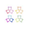 Enamel Cartoon Cat Crochet Hook & Knitting Needle Marker Set