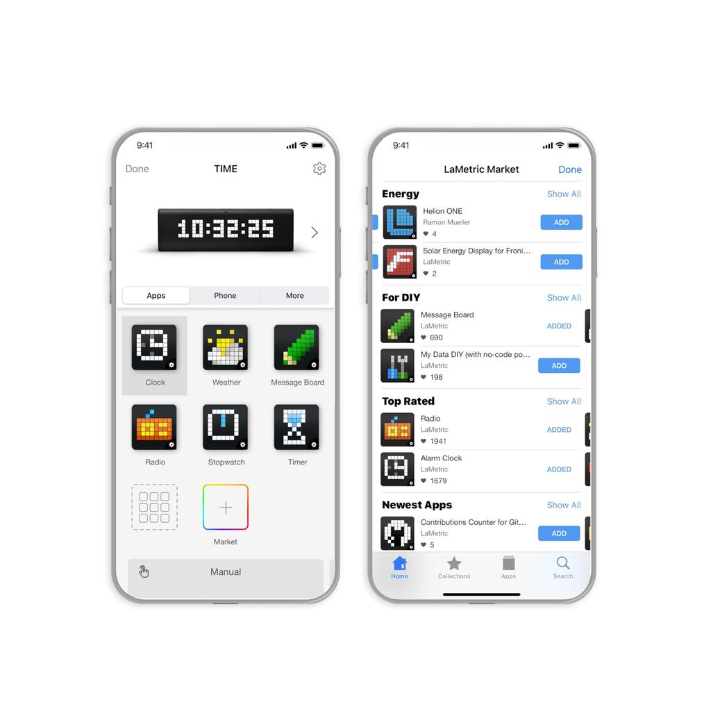 LaMetric Time Wi-Fi Clock with App