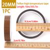 PTFE Flame-Retardant Tape 10M Long X 10mm Wide X 0.18mm Thick High Temperature Insulation Tape High Temperature Resistant