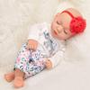30CM Washable Lifelike Soft Hand-painted Simulation Baby Reborn Doll Children Accompany Play Doll