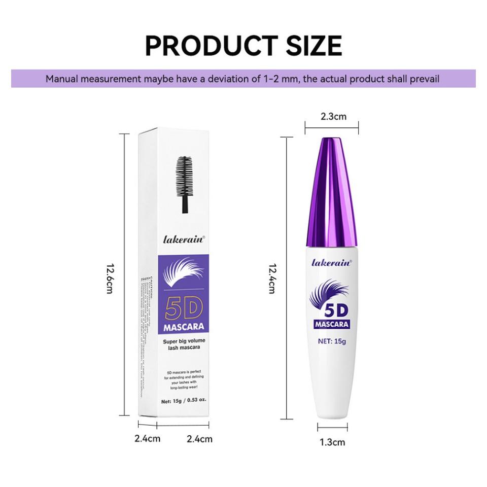 Lakerain Color Long Curl Eyelash Primer, Waterproof and Sweat Resistant Multi-functional Products