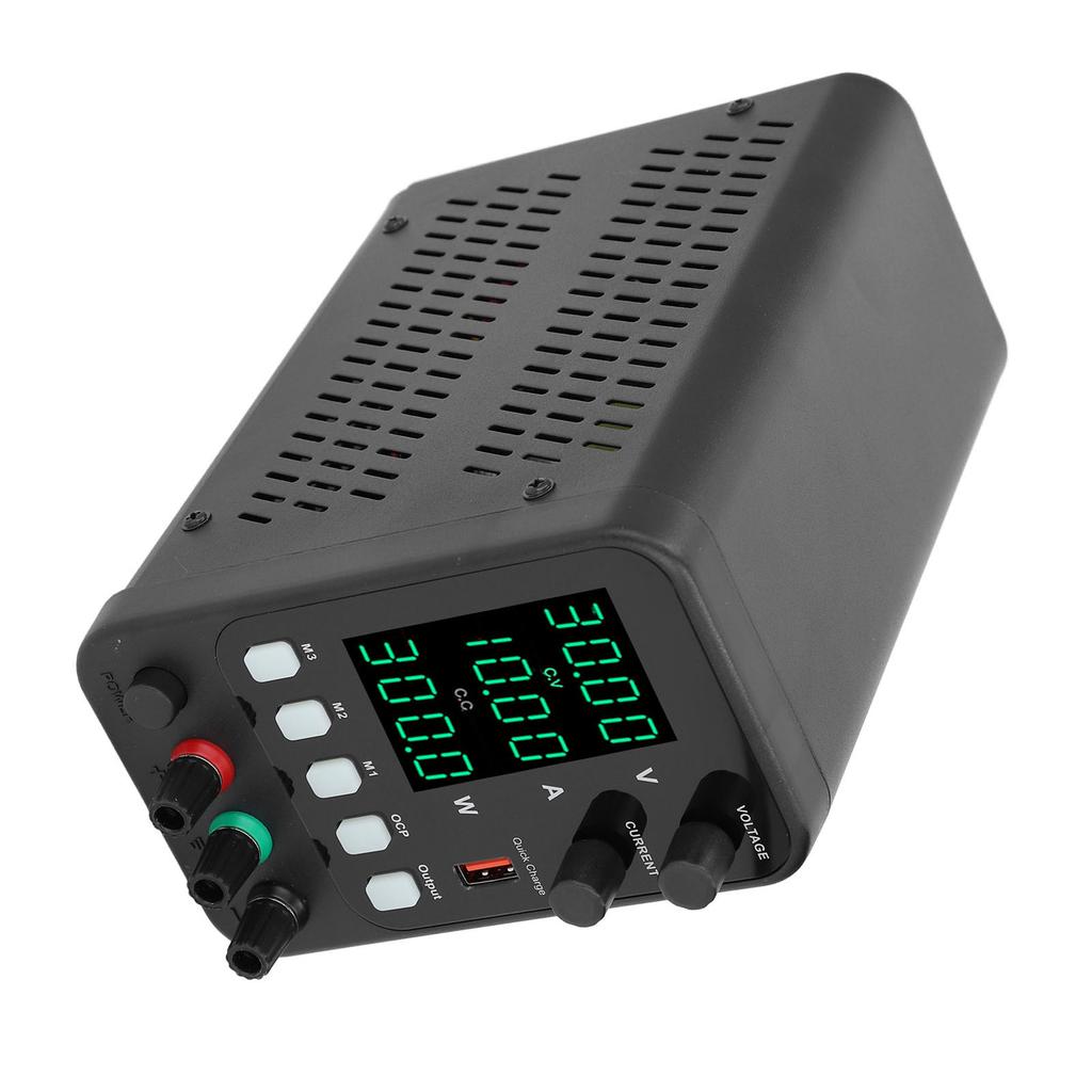 DC-Netzteil Variabel 300W 0? 0?10A 4-stellige LED-Anzeige Einstellbares Tisch-Netzteil mit