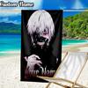 Custom Name Kaneki Ken Beach Towel - Soft, Ultra-Absorbent Microfiber, Lightweight, Perfect for Beach, Parties, Travel, Camping