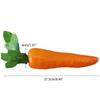 Artificial Carrots 6PCS Mini Carrots Fake Vegetable Display for Dollhouse