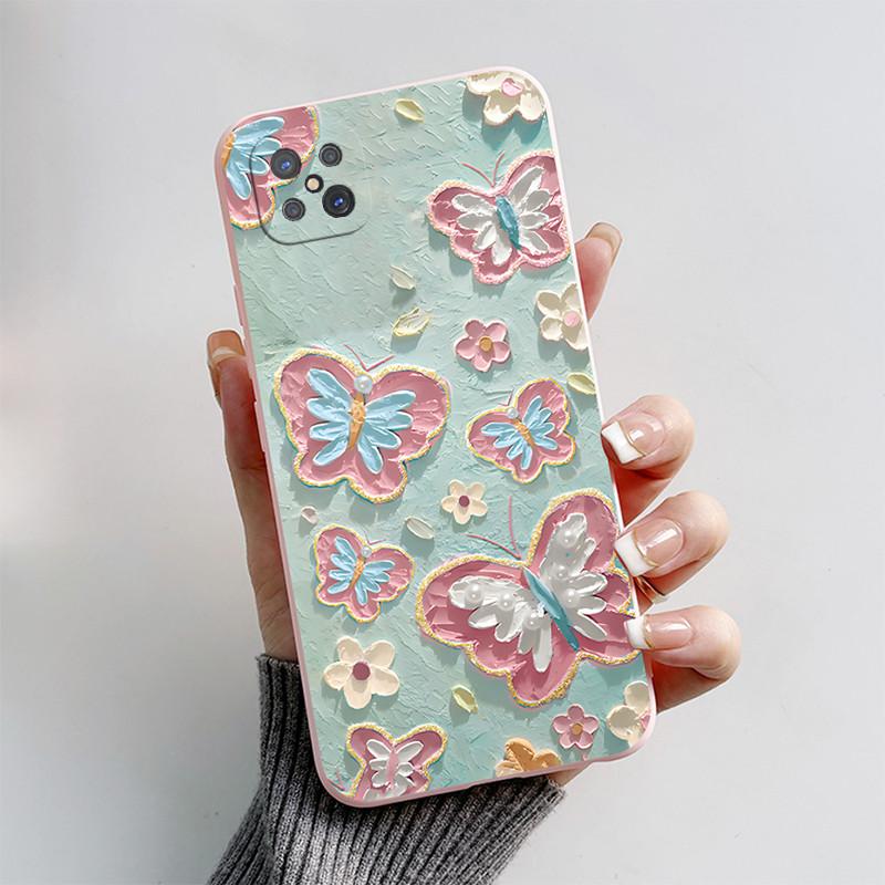Case For OPPO Reno4 Z 5G Cute Cat Cartoon Puppy Dog Soft Silicone TPU Shockproof Back Cover On Reno4Z Reno 4 Z 4Z CPH2065 Funda