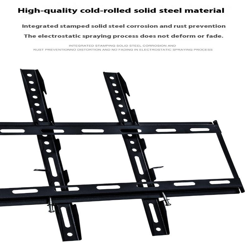 26-65 İnç TV Duvar Askı Aparatı Evrensel TV Montajı Monitör Tutucu Ayarlanabilir Düşük Profil Düz TV Duvar Askısı LCD LED Monitör İçin