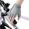 Womens Cycling Gloves Half-Finger Breathable Silicone Grip Shockproof Outdoor Sports Riding