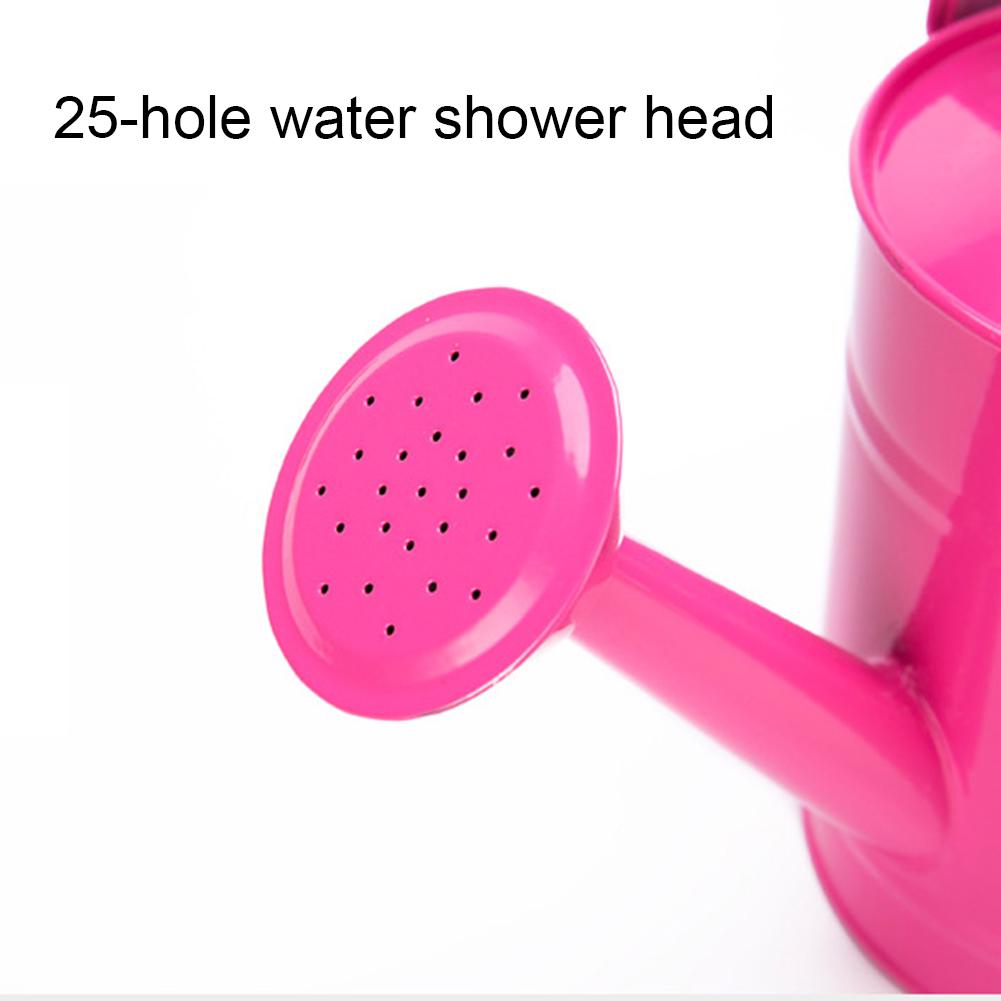 1.5L Metal Watering Can Iron Art Long Spout Water Can for Outdoor Garden Balcony Plants