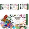 Christmas Advent Calendar For Kids With Healing Crystal Stones Gift Set**