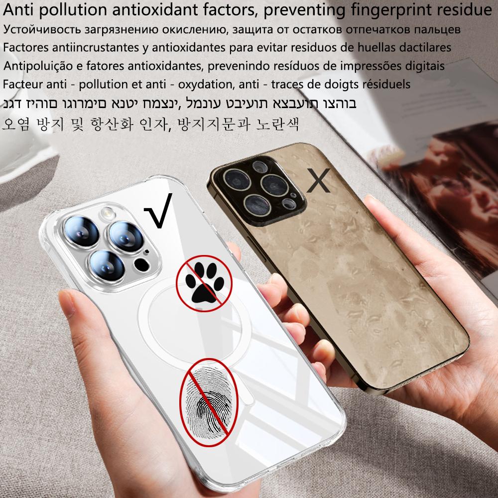 Luxury Plating Magnetic Case For Samsung Galaxy S21 S23 Fe S24 Ultra S22 Plus Apple Magsafe Cover 10H 6K Glass Camera Protect