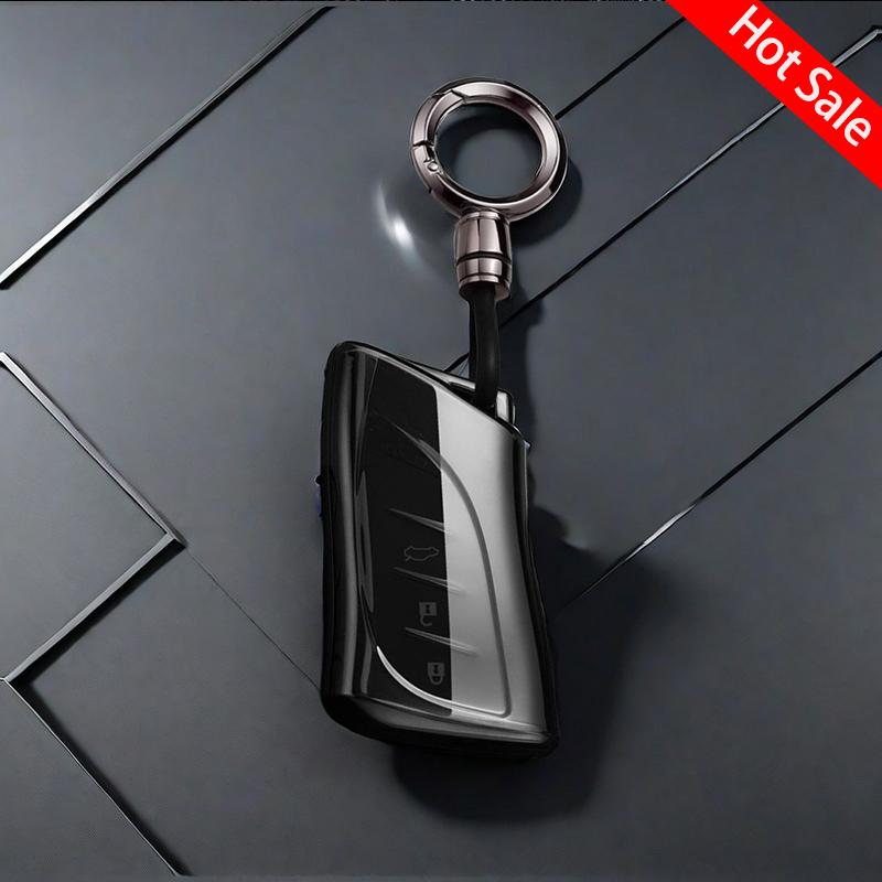 Nano TPU Tpu for Lexus UX ES UX200 UX250h ES200 ES300h ES350 US200 US260h Smart Remote Car Key Case Cover Keychain Accessories
