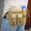 Waterproof Men Waist Pack Phone Pouch Camping Belt Bag Hiking Water Bottle Bag  Outdoor Sports