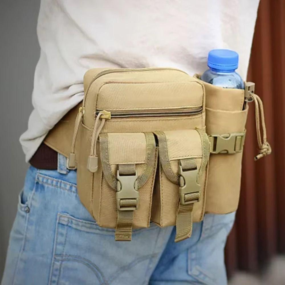 Phone Pouch Hiking Water Bottle Bag Water Cup Pocket Camping Belt Bag  Climbing Camping