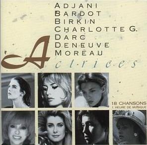 

CD ACTRICES - Actrices 8487142 Philips 1991 France Pop Used