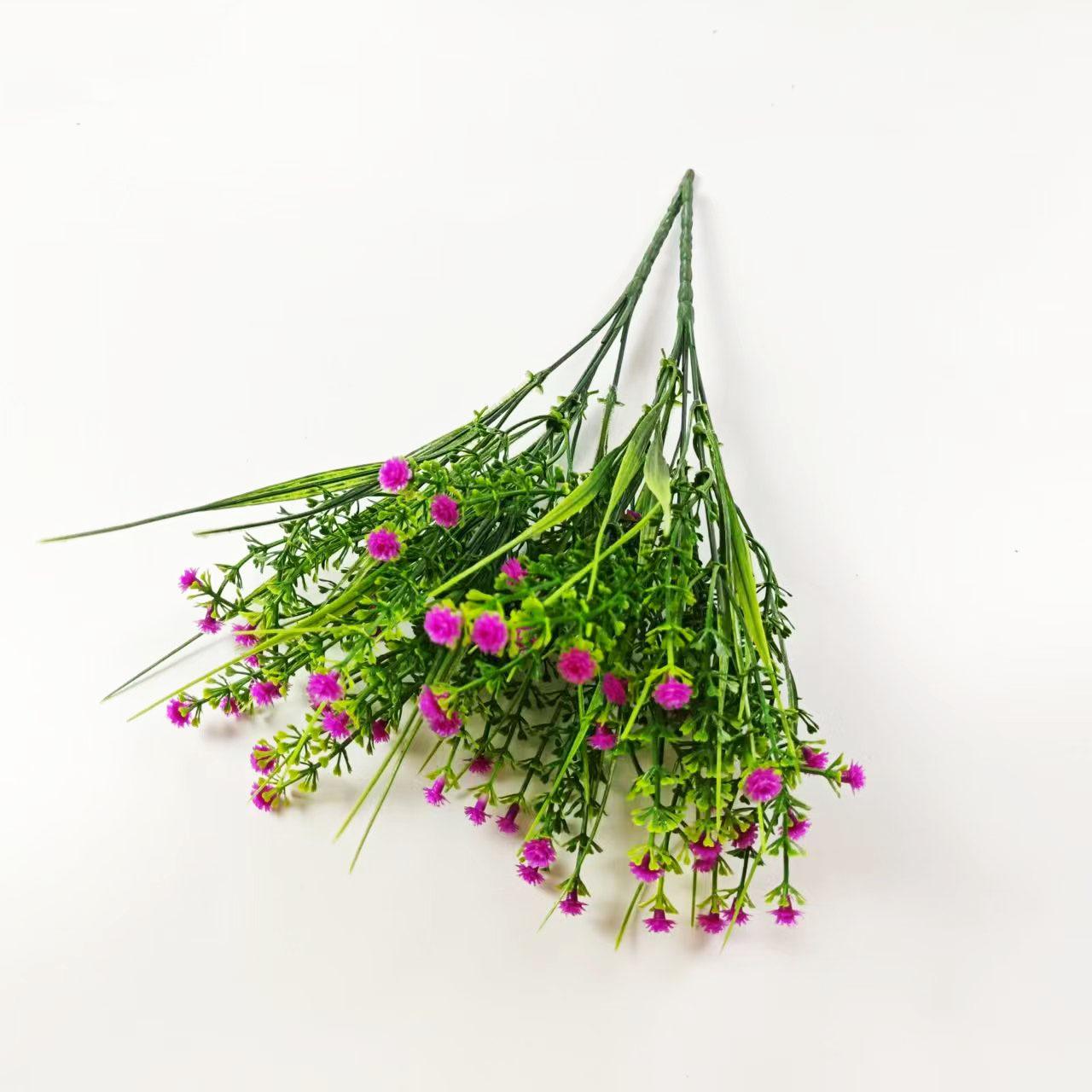 

Искусственные растения Цыганка, Искусственные цветы Горшечные растения Незабудка Декорация Для дома и улицы Пластиковые цветы