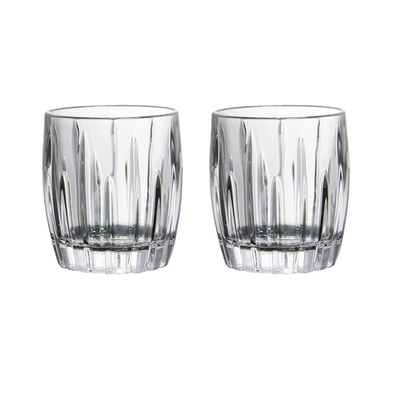 

2pcs Sets 315ml Exquisite Whiskey Glass Brandy Cup Transparent Water Bottle Juice Beverage Cups Soda Water Mug Cocktail Glass 2pcs