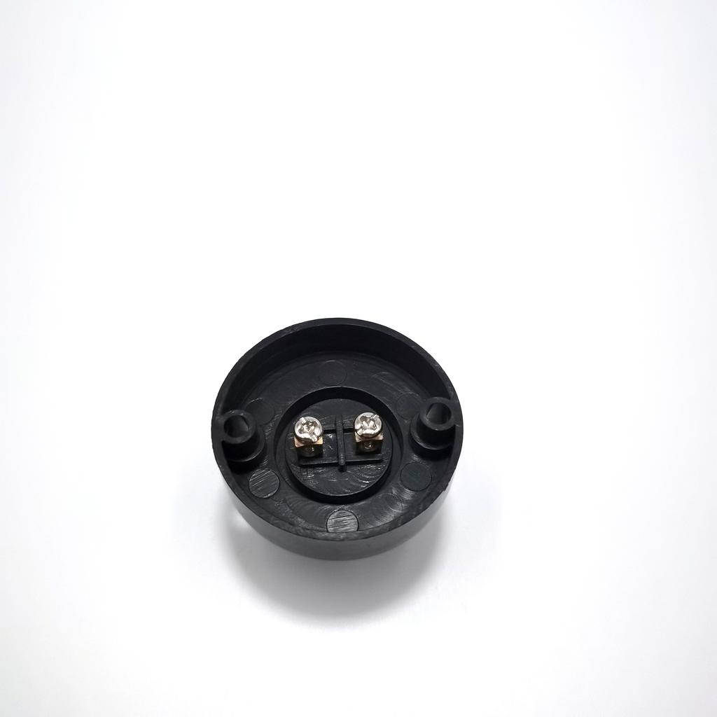 1/2/10Pcs E14 Screw Round Conversion Flat LED Lamp Holder 6A DIY Desktop Small Screw Led Lighting Head Base Socket Black