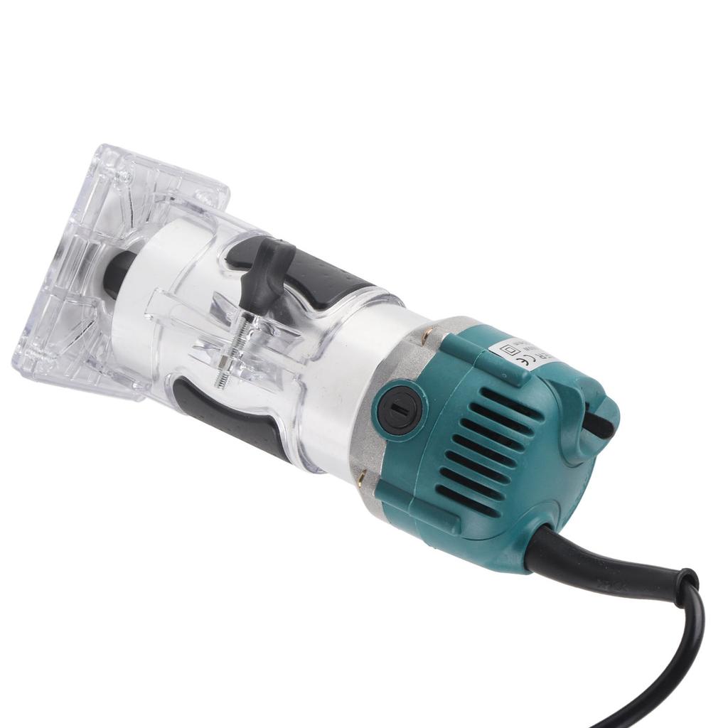 800W Electric Wood Router Tool Multifunctional Handheld Compact Palm Router for Woodworking