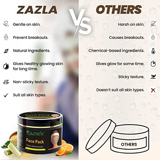 Zazla Aloe Vera Face Pack - 100gm