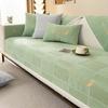 Universal Sofa Cover Towel Thicken Chenille Embroidery Living Room Sofa Cushion Non-Slip Sofa Cushion Armrest Backrest Covers