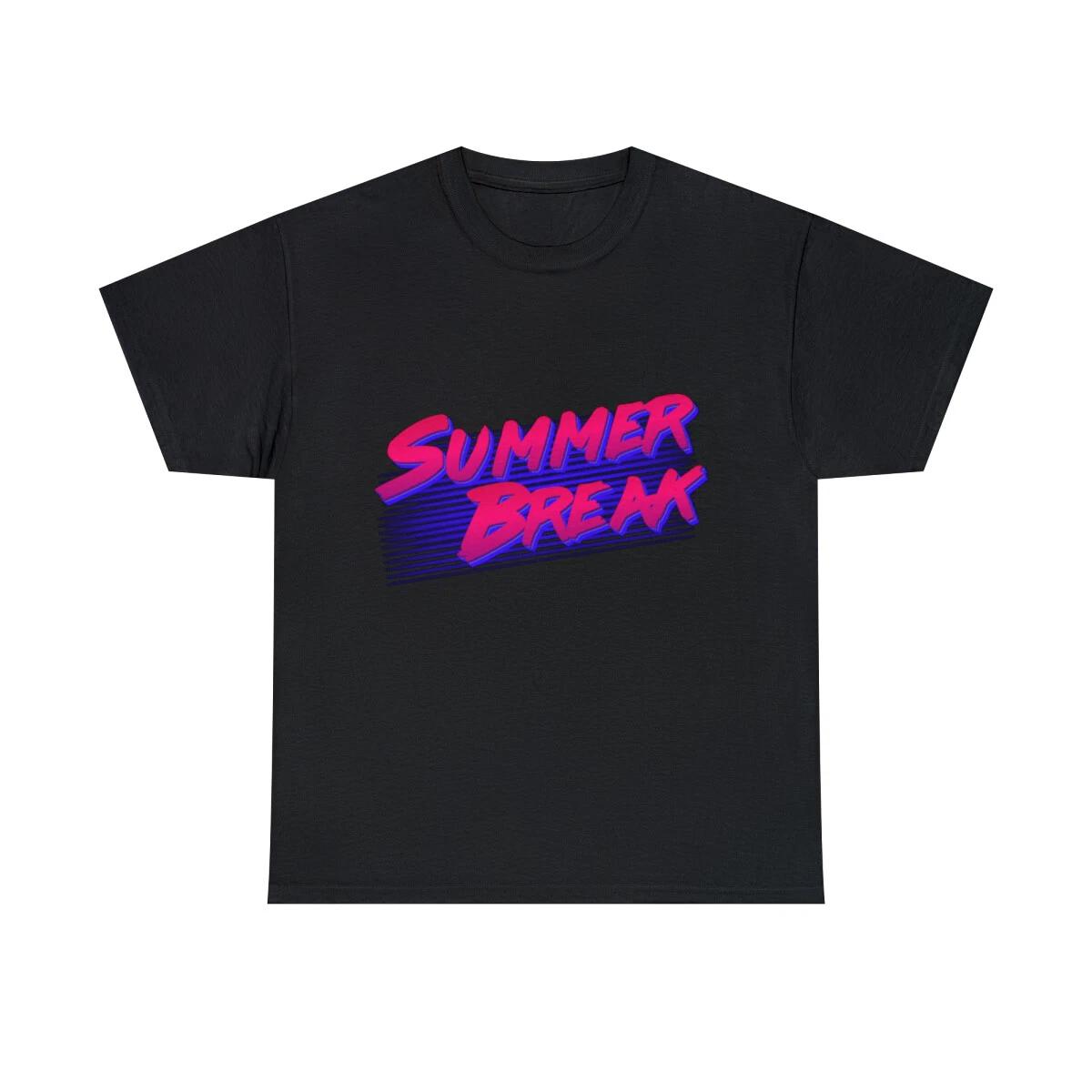 

Summer Break Retro Graphic Tee Shirt, S-5XL 4XL