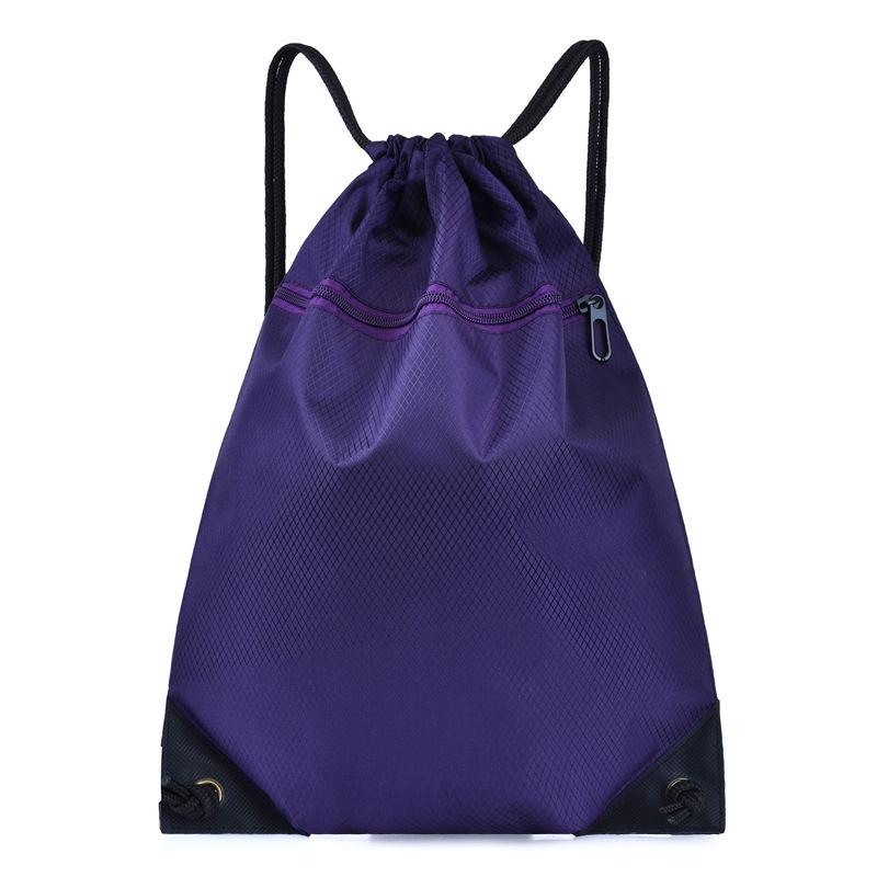 Unisex Oxford Waterproof Drawstring Backpack - Gym & Outdoor Use