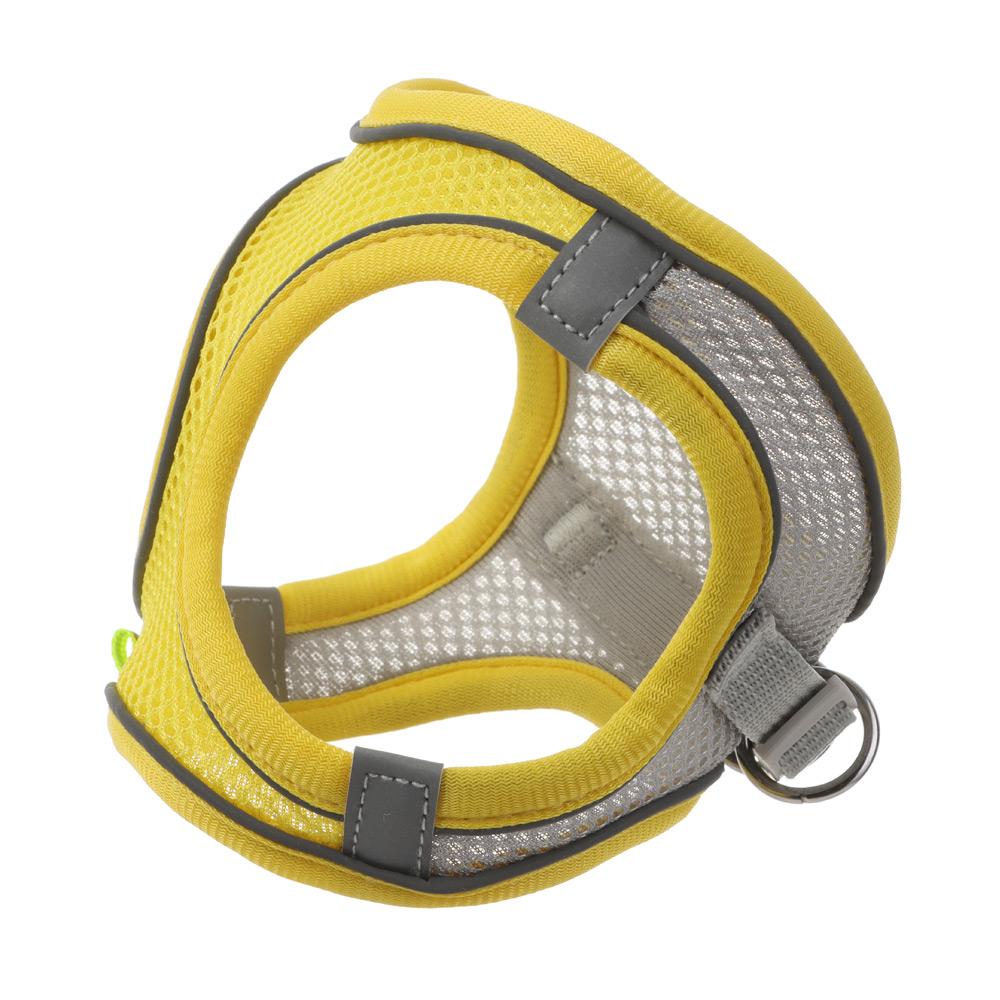 Comfortable Chihuahua Pug Bulldog Collar Reflective Chest Strap Pet Harness Dog Leash