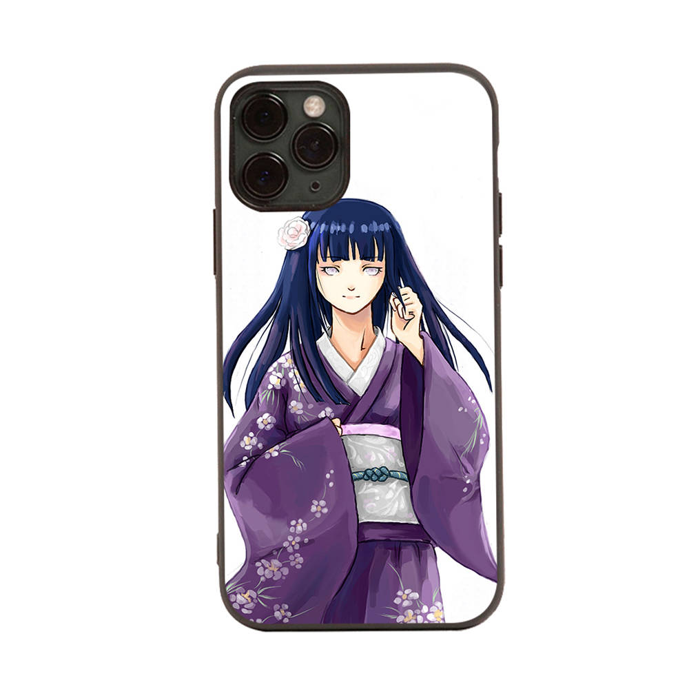 WD21 Naruto Hinata SakuraBlack Sofe Case for Xiaomi Poco X6 X4 M5 M6 F5 F6 C65 C55 C50 C51 C40 Pro Redmi 14C A3X 13C 12C 11T 10A 9C Note 7 6 8A Plus
