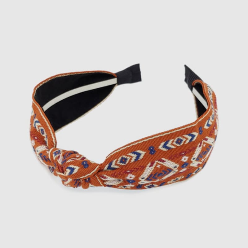 LALA Bohemian Imported Hairband - Brown