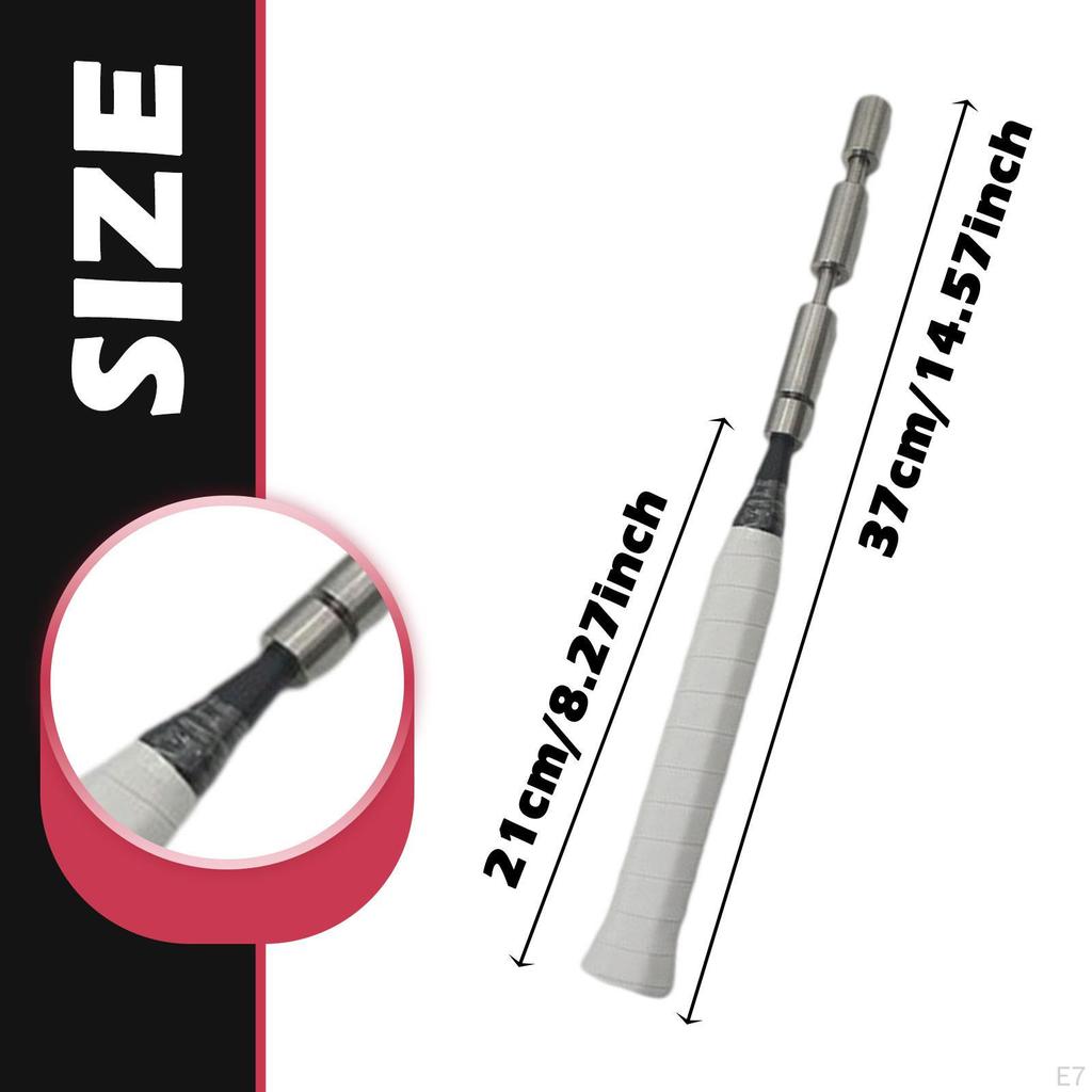 Badminton Aid Post for Beginners, Professional Portable Wrist And Grip Strength Training Tool.