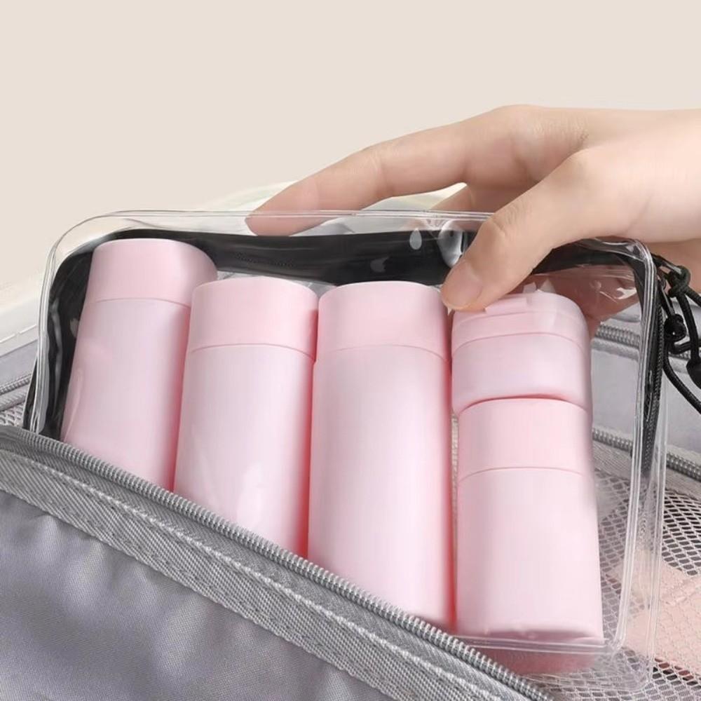 Portable Makeup Dispensing Bottles Nordic Style Cosmetic Containers Makeup Organizer